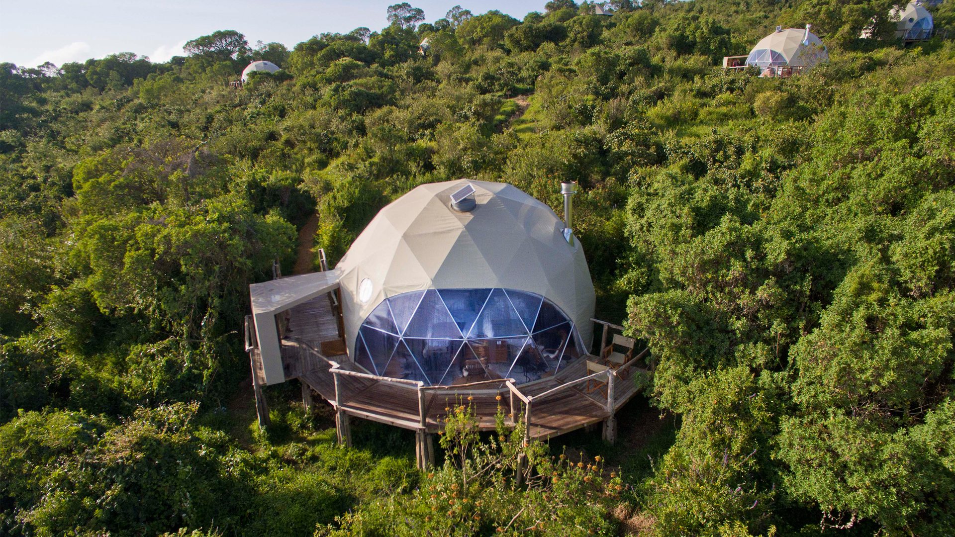 Luxury dome safari lodge near Ngorongoro in Tanzania