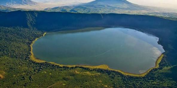 Empakaai Crater in Ngorongoro Conservation Area